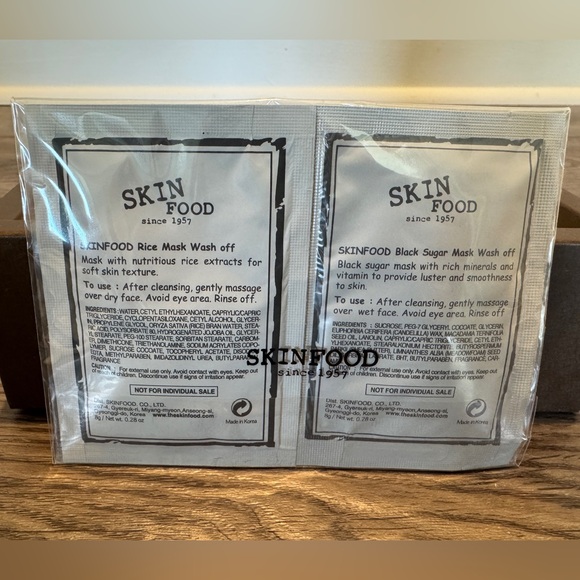 SKINFOOD Face & Body Skincare Gift Set - Cleansing Foam, Hand Cream & Face Masks - Picture 7 of 7